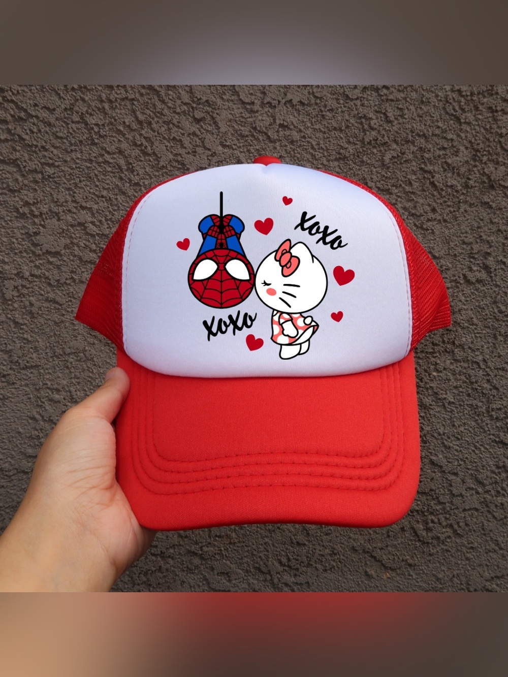 Hk Spider-Man Kiss Trucker Hat